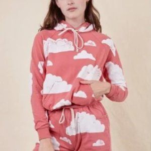 Big Bud Press Cloud Stamp Hoodie Size L